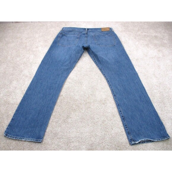 Ralph Lauren Polo Jeans Men 38 Hampton Relaxed Straight Leg Blue Denim 38x32 - Picture 3 of 11